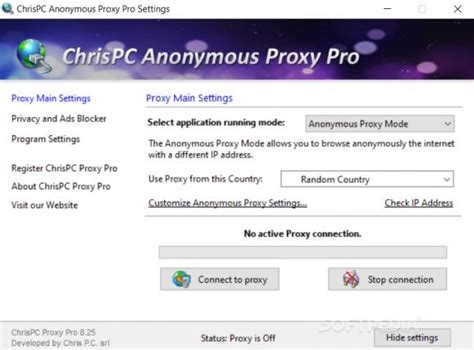 Download ChrisPC Anonymous Proxy